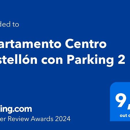 Apartamento Centro Castellon Con Parking 2 Καστεγιόν δε λα Πλάνα Εξωτερικό φωτογραφία
